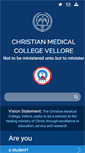 Mobile Screenshot of cmch-vellore.edu